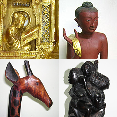 Restaurierung asiatische/afrikanische Kunst